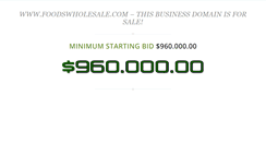 Desktop Screenshot of foodswholesale.com