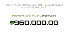 Tablet Screenshot of foodswholesale.com